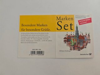 Carnet Sellos Alemania 1998 Nördlingen 1100 Años M
