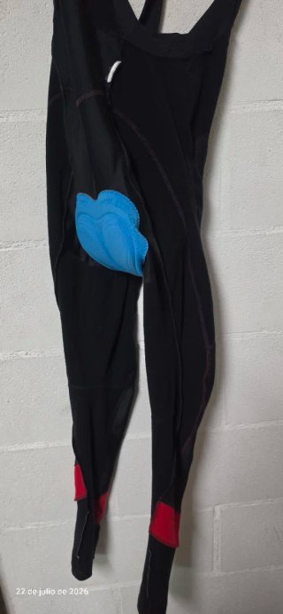 Culotte Invierno Gore Bike Negro/Rojo