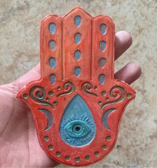 Portaincienso Mano de Fátima
