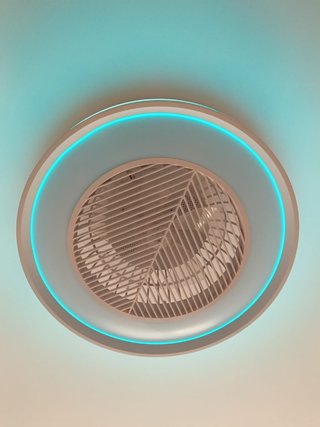Sulion CRATO Ventilador de Techo LED RGB