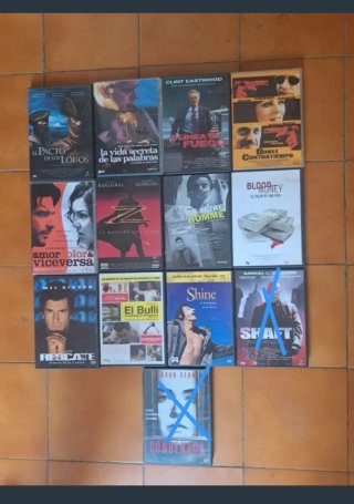 Películas DVD Acción/Suspense a 1 euro