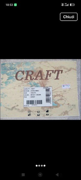 Tappeto moderno beige e grigio