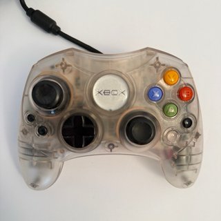 Xbox Classic Crystal con 2 controller