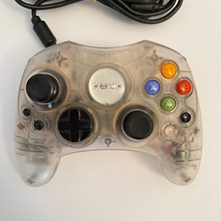 Xbox Classic Crystal con 2 controller