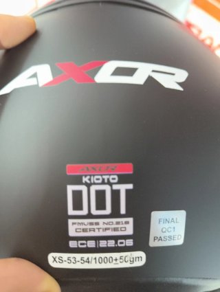 Casco AXOR KIOTO Jet Negro Mate/Brillo/Blanco