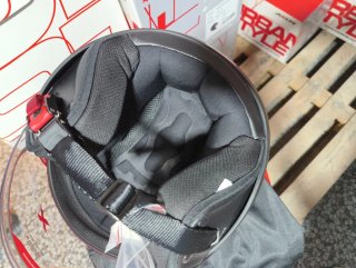 Casco AXOR KIOTO Jet Negro Mate/Brillo/Blanco