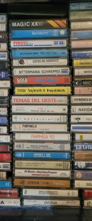 108 Cintas de Cassette Variadas