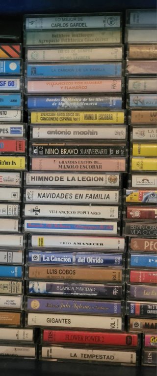 108 Cintas de Cassette Variadas