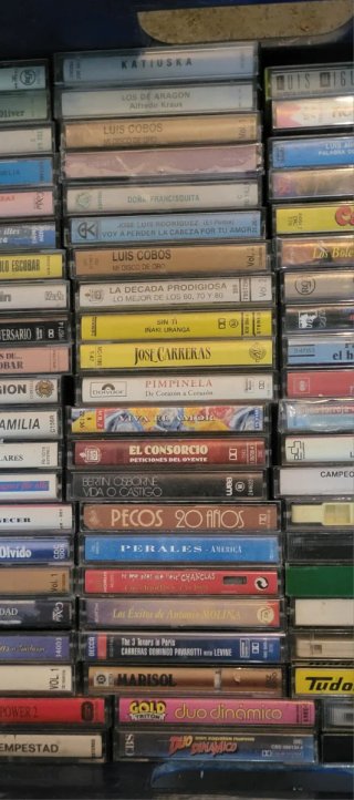 108 Cintas de Cassette Variadas