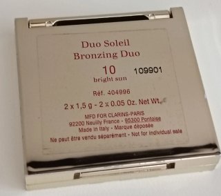 Clarins Duo Soleil Polvos de Sol. Tono 10