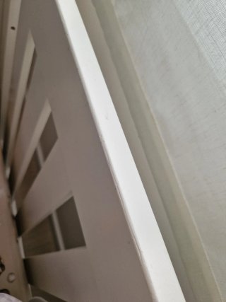 Cuna blanca con cajón