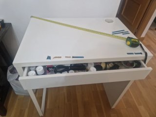 Mesa escritorio blanca