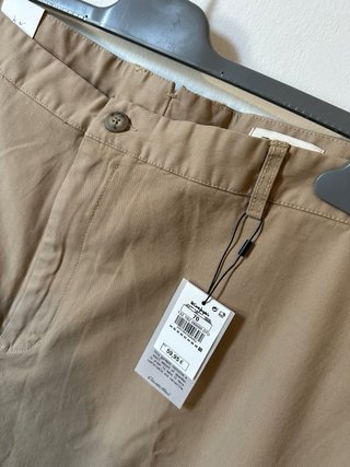 Pantalón Emidio Tucci Talla 70 Beige
