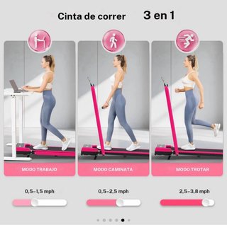Cinta de correr YAGUD plegable y silenciosa