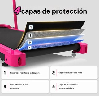 Cinta de correr YAGUD plegable y silenciosa