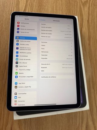 iPad Air M2 11 512gb NUEVO