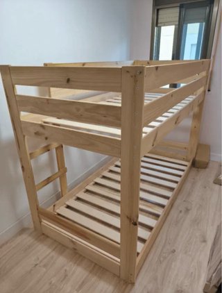 Litera de madera