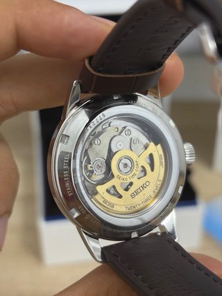 Seiko Presage Cocktail Time SRPK15J1 Azul Marrón