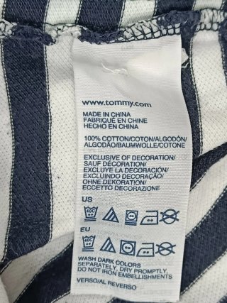 Polo Tommy Hilfiger Rayas Talla L