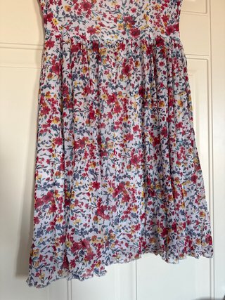 Vestito corto donna taglia S a fiorellini