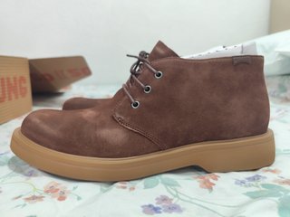 Botines de hombre de piel Norman Marrón Camper