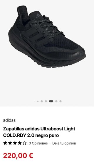 Zapatillas Adidas Ultraboost Cold.Rdy 2.0 T42