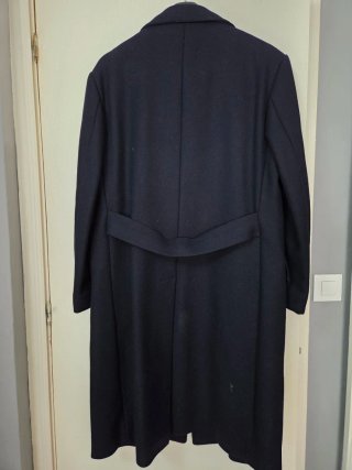 Abrigo de hombre azul marino