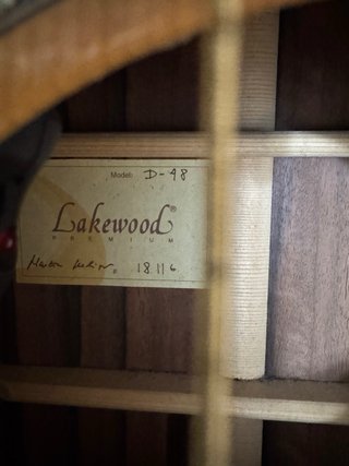 Chitarra Acustica Lakewood Premium