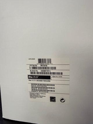 Apple iMac i5 2016 1TB HDD