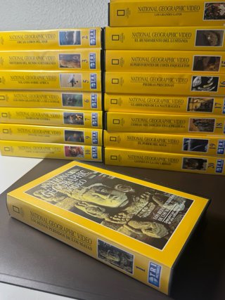 Colección VHS National Geographic Documentales