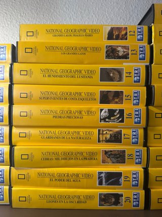 Colección VHS National Geographic Documentales