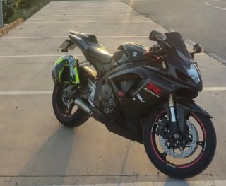 Suzuki GSXR 600 K6 Negra