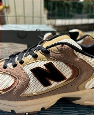New Balance 530 Beige/Marrón Talla 40