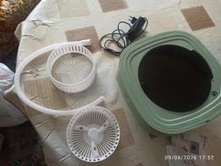 Mini lavadora portátil plegable nueva