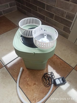 Mini lavadora portátil plegable nueva