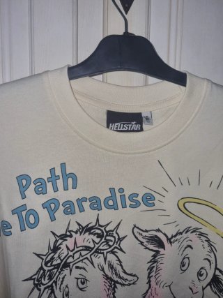 Camiseta Hellstar Oversize Lamb God