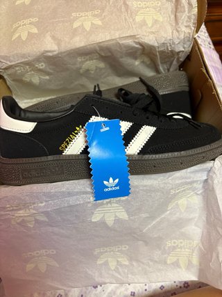 Zapatillas Adidas Spezial Negras Nuevas