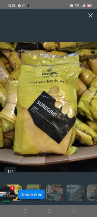 Guantes Honeywell y Ansell Talla 9