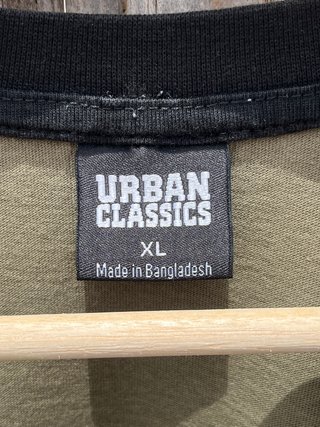 Camiseta Urban Classics Raglan Caqui Talla XL