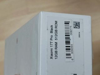 Xiaomi 17T Pro 12+512GB Nuovo! Versione ES