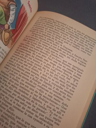 Libro antiguo Don Quijote de la Mancha