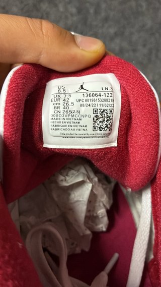 Air Jordan 3 Cardinal Red
