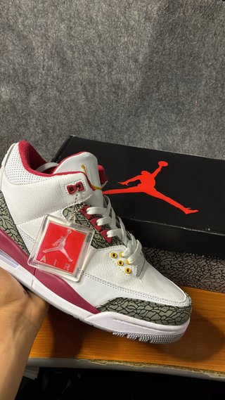 Air Jordan 3 Cardinal Red