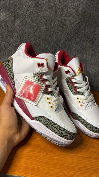 Air Jordan 3 Cardinal Red