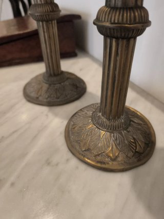 Antiguos candelabros franceses