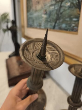Antiguos candelabros franceses