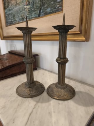 Antiguos candelabros franceses