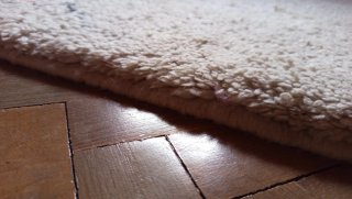 Tappeto Berbero in Lana Beige Multicolore