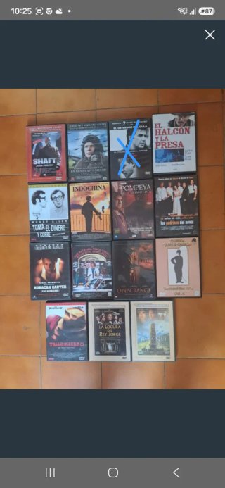 Películas DVD Variadas a 1 euro