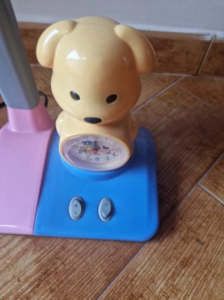 Flexo infantil con reloj de perro